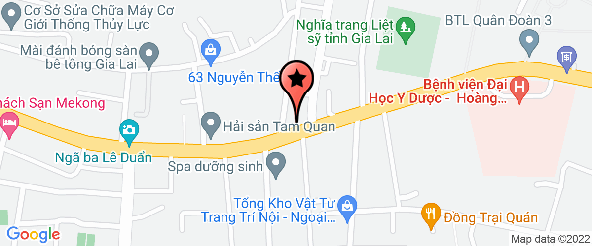 Bản đồ đến địa chỉ Công ty TNHH một thành viên Vĩnh Tiến