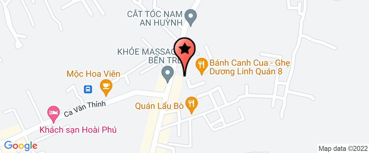 Bản đồ đến địa chỉ Công Ty TNHH Một Thành Viên Thương Mại Dịch Vụ Xây Dựng Môi Trường Bến Tre
