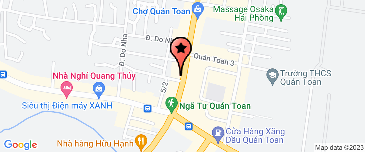 Bản đồ đến địa chỉ Chi nhánh công ty cổ phần xây dựng thuỷ lợi Hải Phòng - Xí nghiệp 7