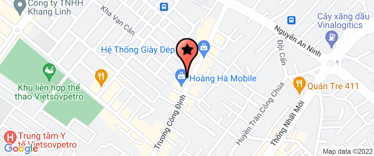 Bản đồ đến địa chỉ Công Ty Trách Nhiệm Hữu Hạn  Xây Dựng Hoàng Việt