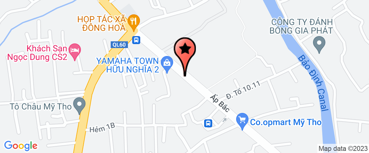 Bản đồ đến địa chỉ Công Ty Trách Nhiệm Hữu Hạn Dịch Vụ - Thương Mại Hương Ngân