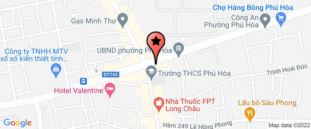 Bản đồ đến địa chỉ Công Ty TNHH Bất Động Sản Agh
