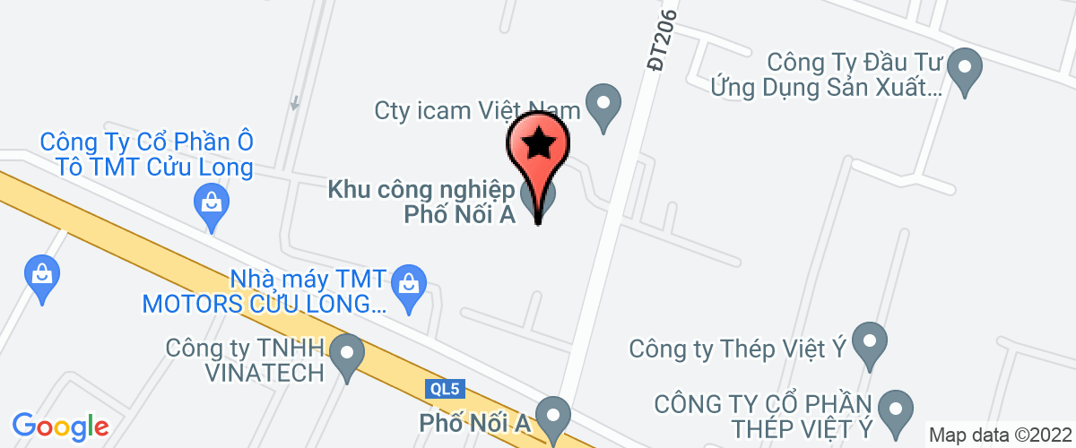 Bản đồ đến địa chỉ Công Ty TNHH Vật Liệu Mới Hải Hân Việt Nam