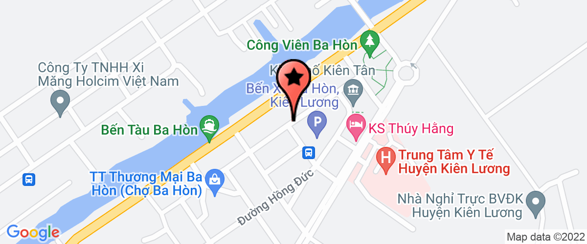 Bản đồ đến địa chỉ Công Ty Trách Nhiệm Hữu Hạn Một Thành Viên Huy Chương Kiên Lương
