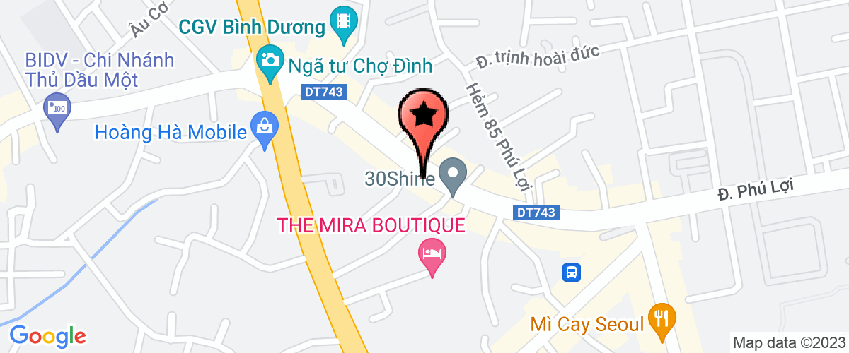 Bản đồ đến địa chỉ Công Ty TNHH Xây Dựng Thương Mại Phú Thuận Gia