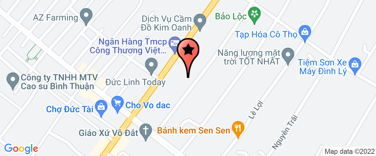 Bản đồ đến địa chỉ Công Ty TNHH Dịch Vụ - Thông Tin - Liên Lạc Hồng Ân