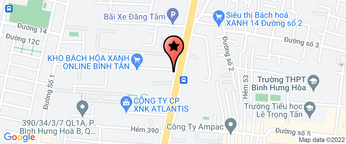 Bản đồ đến địa chỉ Công Ty Cổ Phần Đầu Tư Liên Kết Doanh Nghiệp Việt