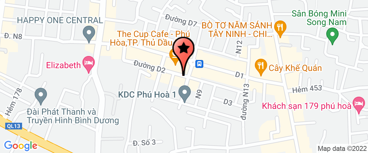 Bản đồ đến địa chỉ Chi Nhánh Công Ty TNHH Một Thành Viên Hữu Tình Hữu Tình