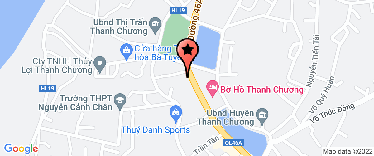 Bản đồ đến địa chỉ Doanh nghiệp TN thương mại - dịch vụ Hồng Đào