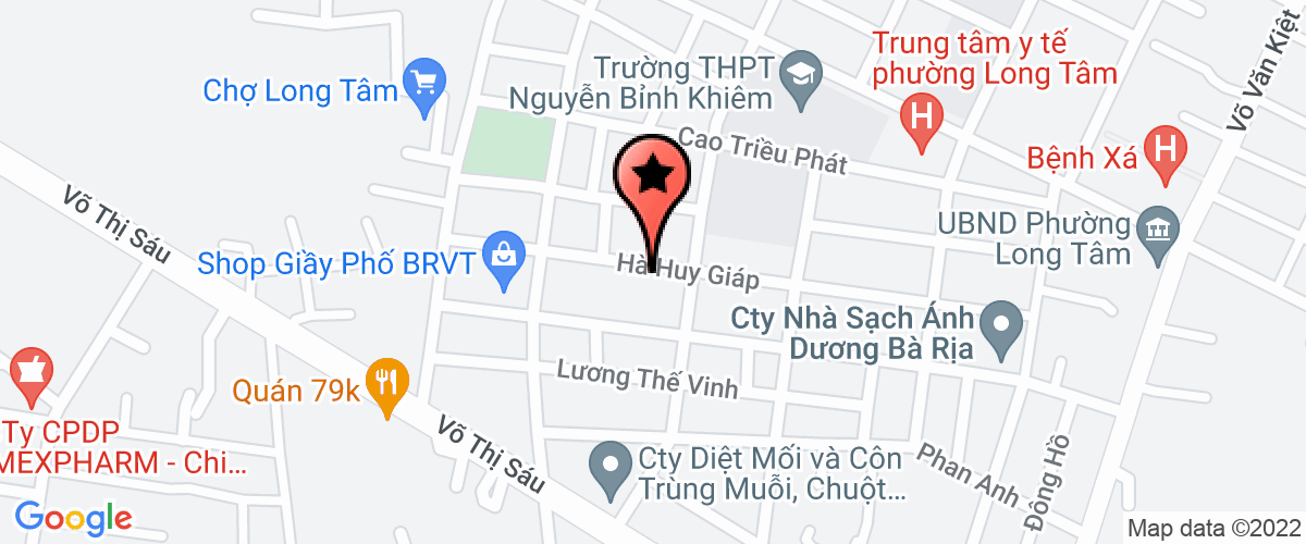 Bản đồ đến địa chỉ Công ty trách nhiệm hữu hạn Hoàng Nam Phát