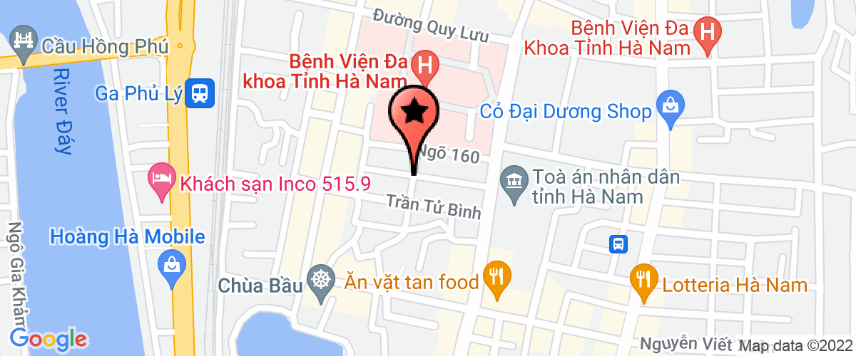 Bản đồ đến địa chỉ Công Ty TNHH Y Tế Hữu Nghị 2 Hà Nam