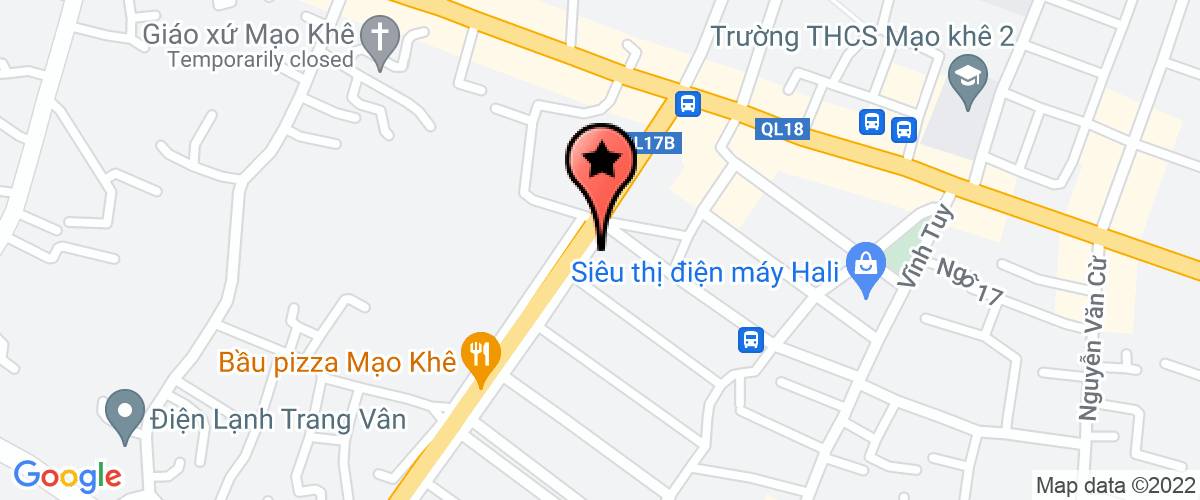 Bản đồ đến địa chỉ Công Ty TNHH Thương Mại Và Vận Tải Tuấn Minh Qn