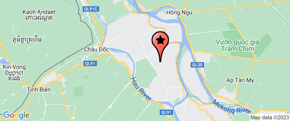 Bản đồ đến địa chỉ Công Ty Cổ Phần Tập Đoàn Lộc Trời-Chi Nhánh Bảo Vệ Thực Vật An Giang Tại Phú Tân