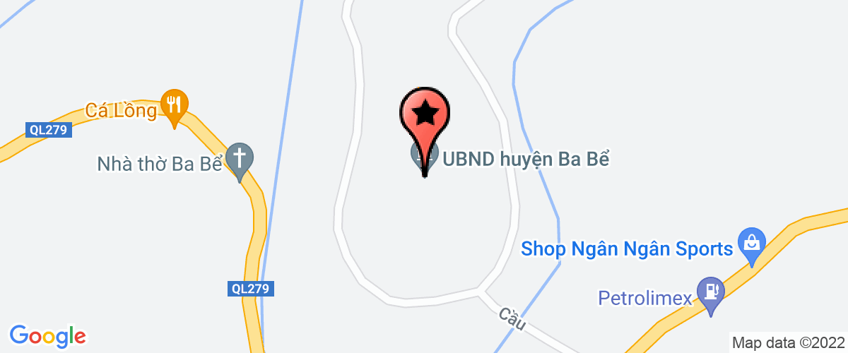 Bản đồ đến địa chỉ Trung tâm Giáo dục Thường Xuyên huyện Ba Bể