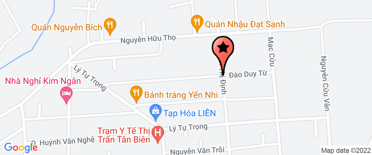Bản đồ đến địa chỉ Công Ty TNHH Hậu Tân Hưng