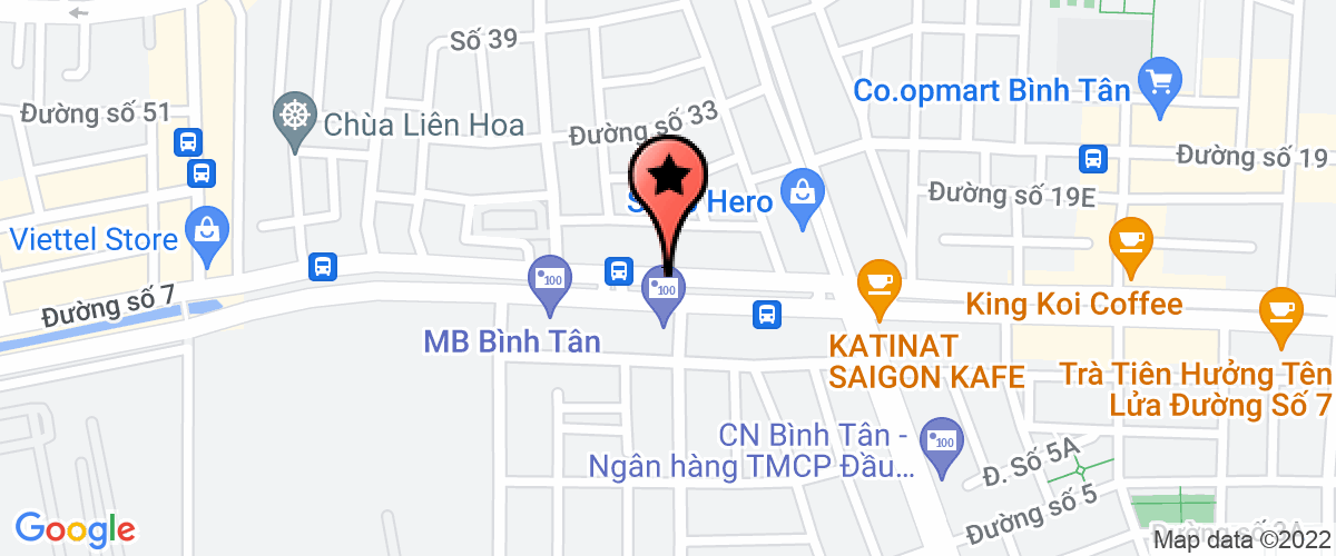 Bản đồ đến địa chỉ Công Ty TNHH Một Thành Viên Đại Huỳnh Tài