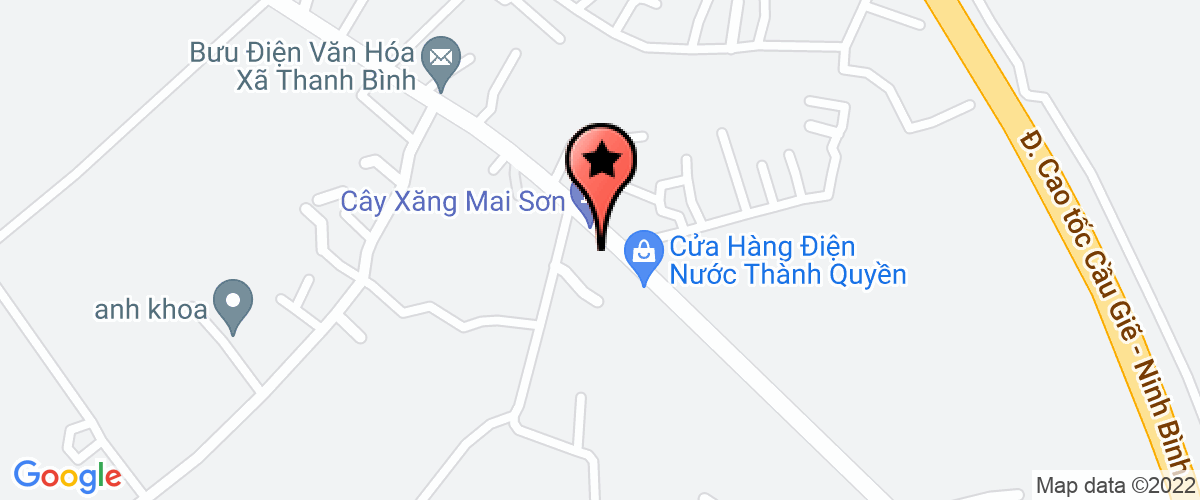 Bản đồ đến địa chỉ Xí Nghiệp Thủy Nông Huyện Thanh Liêm