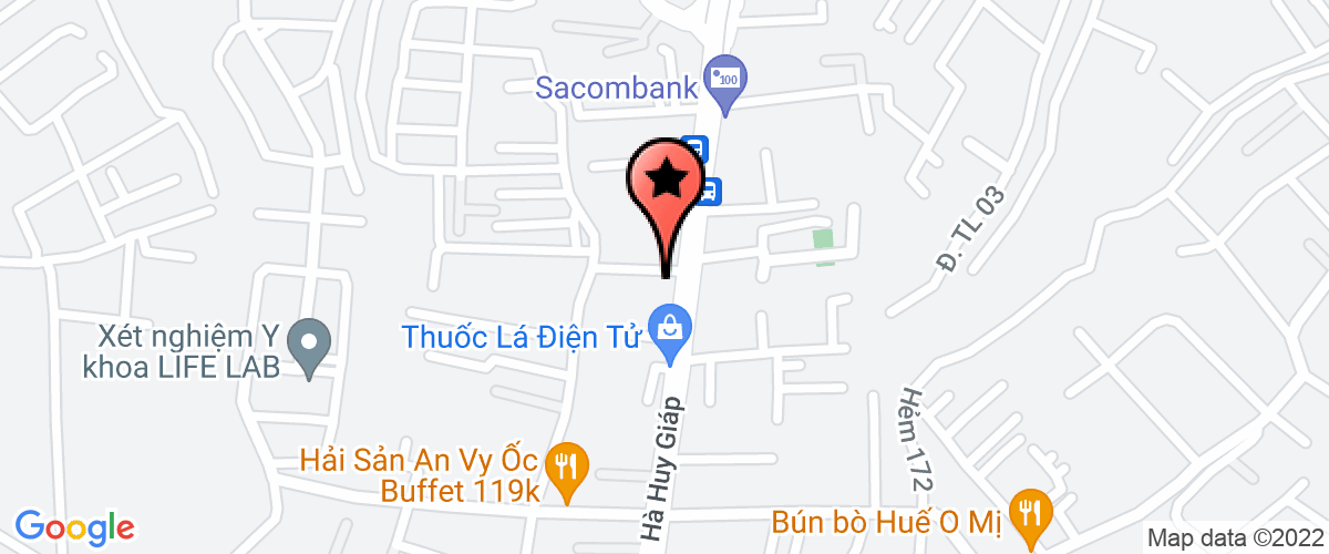 Bản đồ đến địa chỉ Công Ty TNHH Dịch Vụ Bảo Vệ Sài Gòn Thăng Long