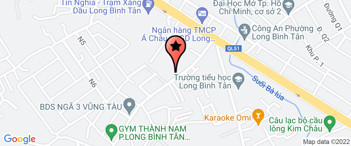 Bản đồ đến địa chỉ Công Ty TNHH Thương Mại Việt Tung Thuyên