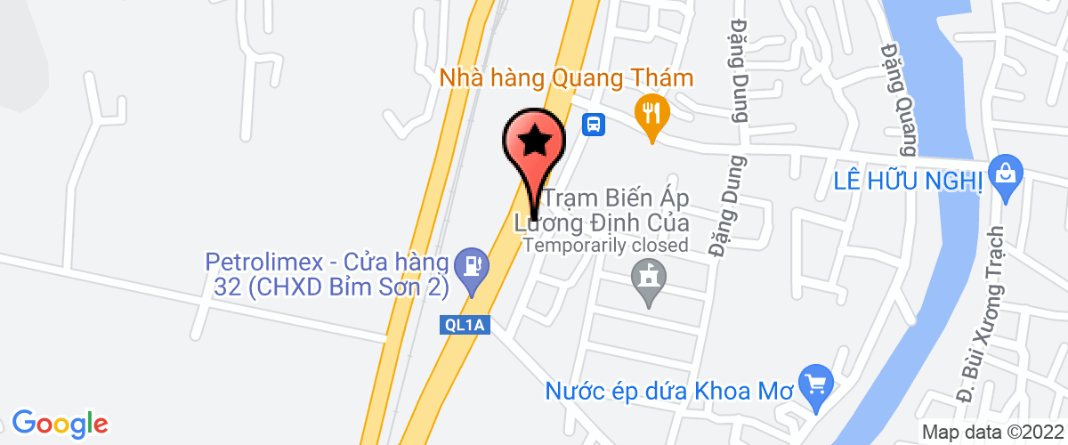 Bản đồ đến địa chỉ Công Ty TNHH Xây Dựng - Thương Mại Hạnh Duy