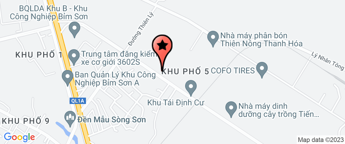 Bản đồ đến địa chỉ Công Ty TNHH Đầu Tư Xây Dựng Và Thương Mại Trung Sơn