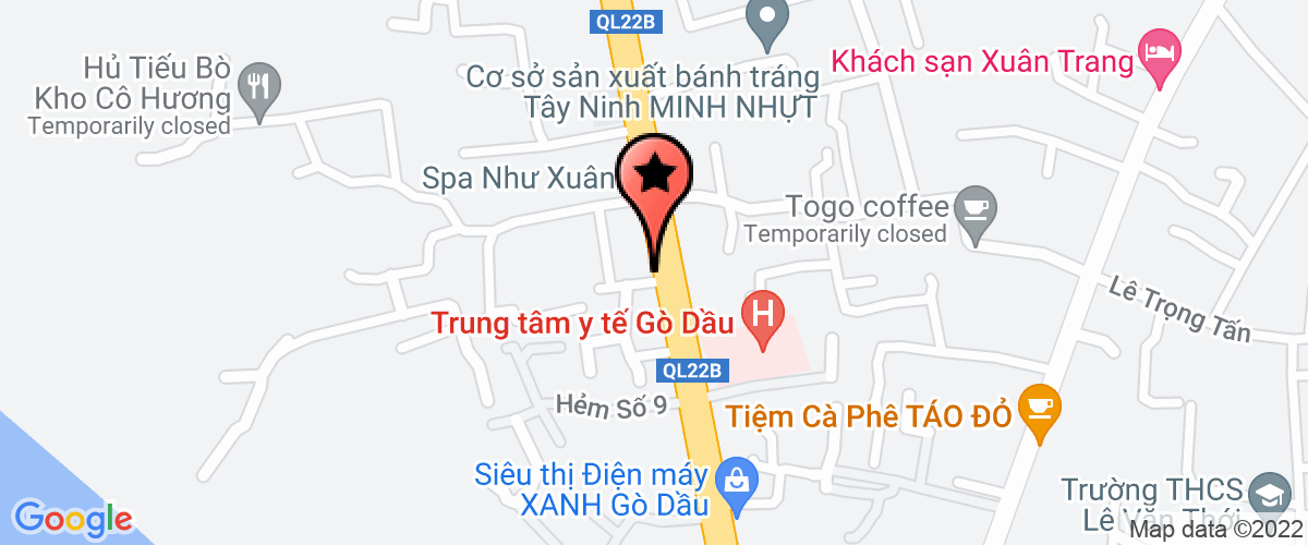Bản đồ đến địa chỉ Công ty TNHH Triệu Thanh