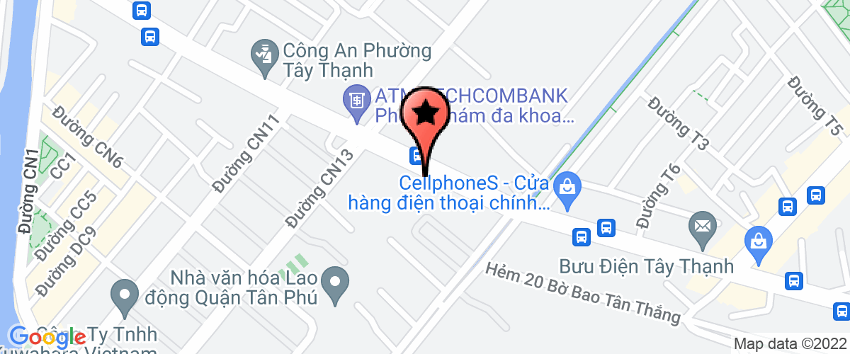 Bản đồ đến địa chỉ Công Ty TNHH Thương Mại Dịch Vụ Điện Cơ Thái Phong