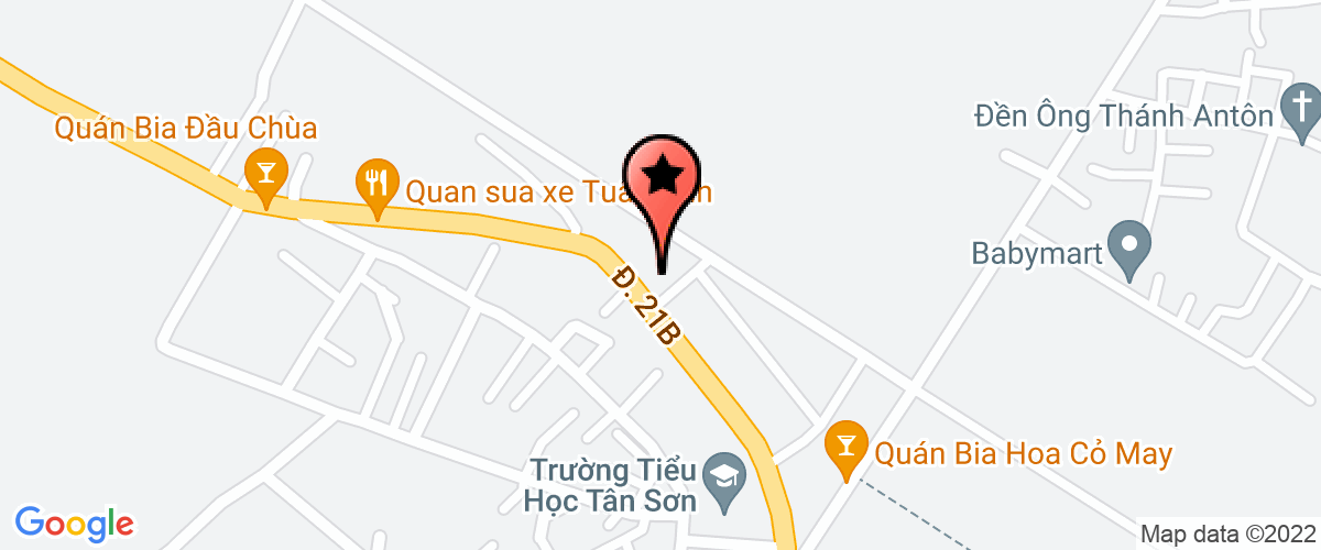 Bản đồ đến địa chỉ Công ty TNHH thương mại và đầu tư xây dựng Thiên Thanh