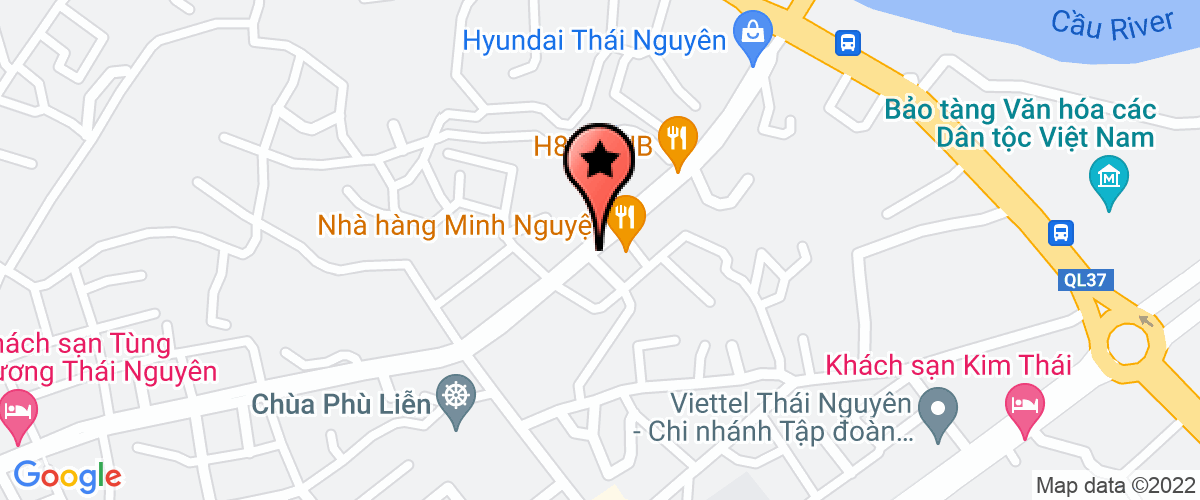 Bản đồ đến địa chỉ Công Ty TNHH Dịch Vụ Tj Thái Nguyên