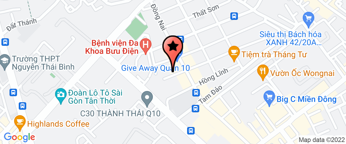 Bản đồ đến địa chỉ Công Ty TNHH Dịch Vụ Tức Thời