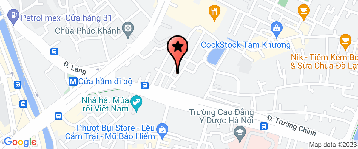 Bản đồ đến địa chỉ Chi Nhánh Công Ty Cổ Phần  Xây Dựng Và Thương Mại Hoàng Vinh Tại Hà Nội
