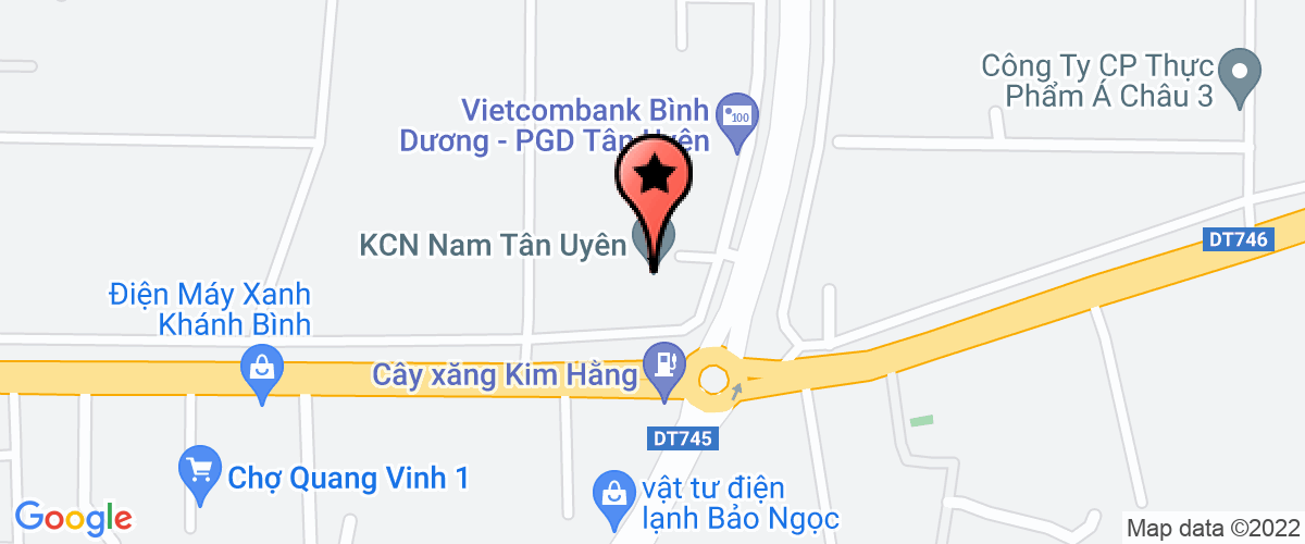 Bản đồ đến địa chỉ Công ty TNHH Công Nghiệp Phúc Cần (Nộp hộ thuế nhà thầu nước ngoài)