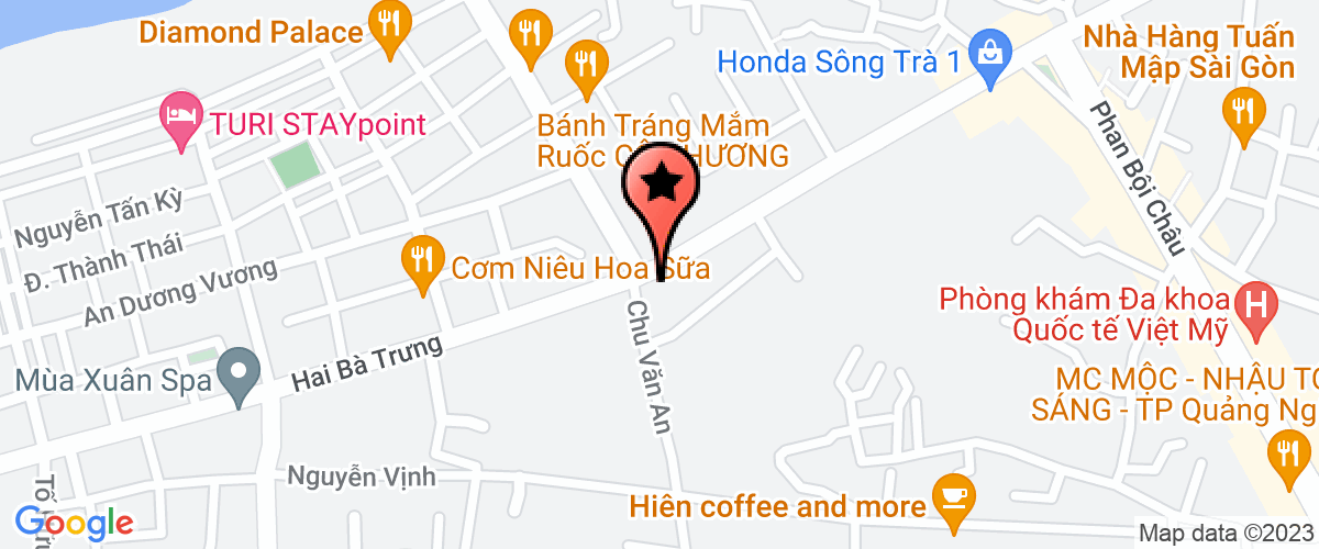 Bản đồ đến địa chỉ Công Ty TNHH Một Thành Viên ô Tô Liên Thành - Ga Ra Trương Chín