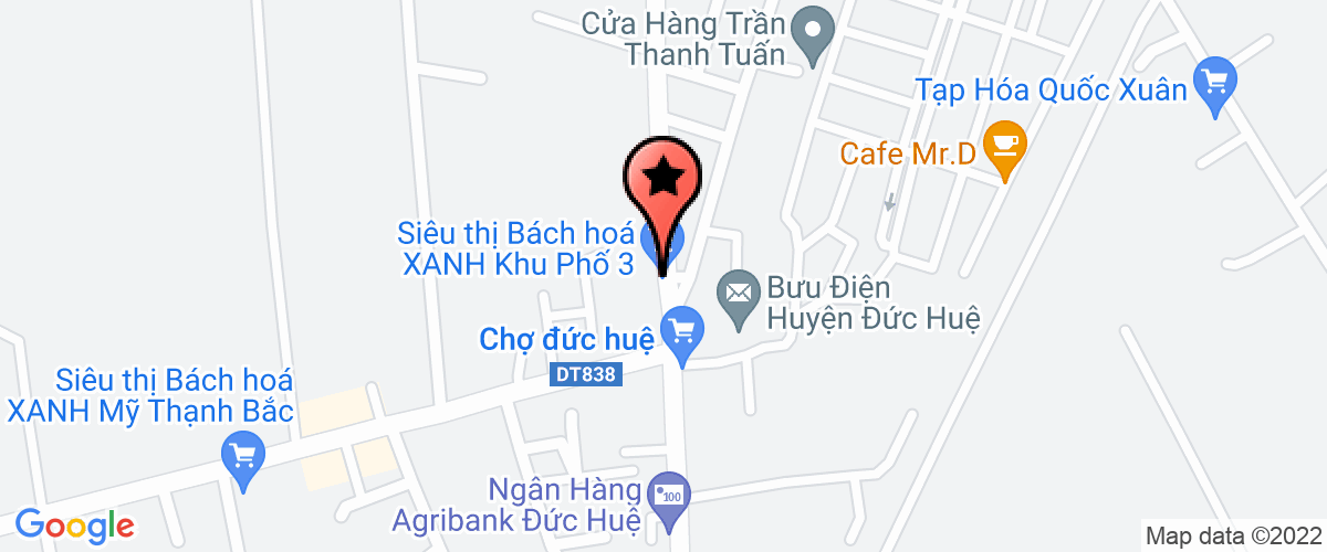 Bản đồ đến địa chỉ Công Ty TNHH Một Thành Viên Trần Văn Phong