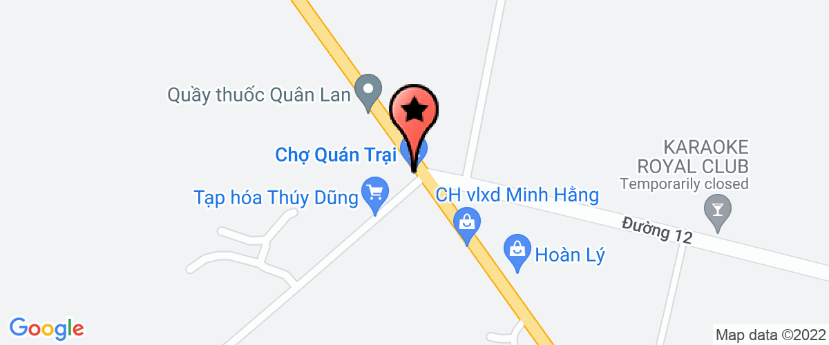 Bản đồ đến địa chỉ Công Ty TNHH Thương Mại Dịch Vụ Quán Trại