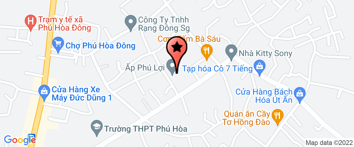 Bản đồ đến địa chỉ Cty TNHH Sản Xuất Thương Mại Xuất Nhập Khẩu Sao Kim