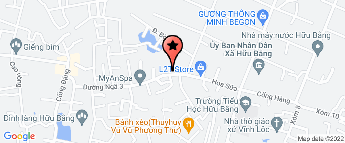 Bản đồ đến địa chỉ Công Ty TNHH Dịch Vụ Thương Mại Tổng Hợp Giang Phương