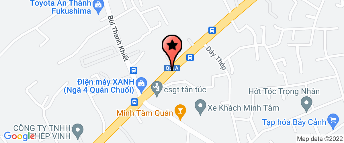 Bản đồ đến địa chỉ Công Ty TNHH Thương Mại Dịch Vụ ẩm Thực Phố