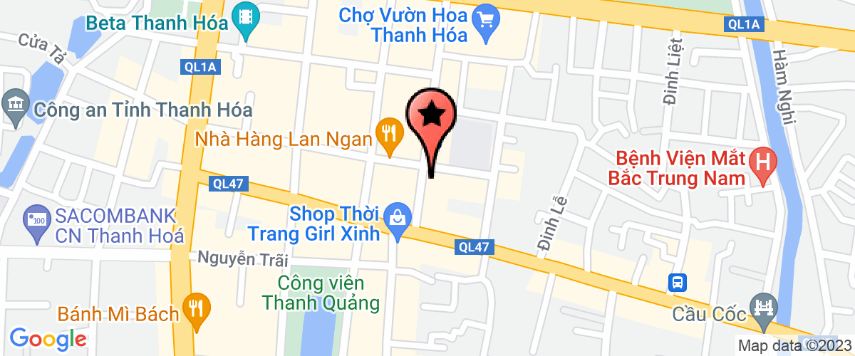 Bản đồ đến địa chỉ Công Ty TNHH Tư Vấn Thuế Thanh Hóa