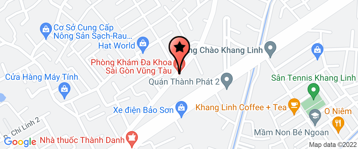 Bản đồ đến địa chỉ Công Ty TNHH Phòng Khám Đa Khoa Sài Gòn – Vũng Tàu
