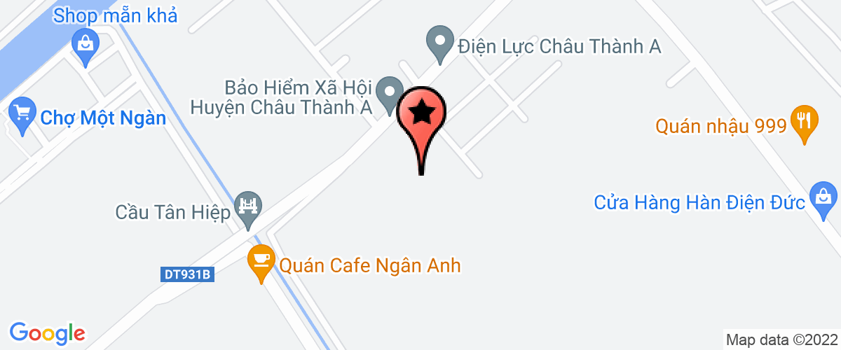Bản đồ đến địa chỉ Công Ty TNHH Nam Giang