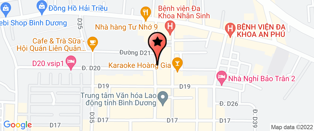Bản đồ đến địa chỉ Công Ty TNHH Shen Mong Ultrasonic