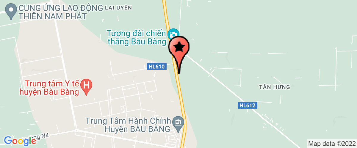 Bản đồ đến địa chỉ Công ty TNHH JAPFA COMFEED Bình Thuận - CN Bình Dương