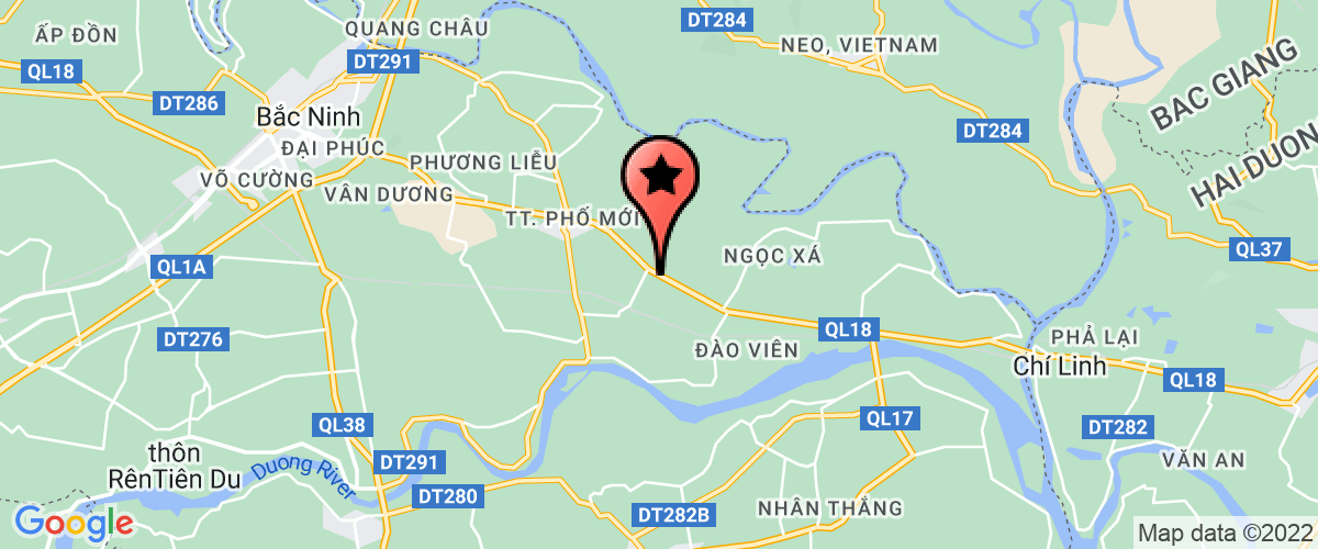 Bản đồ đến địa chỉ Công Ty TNHH Bai Sheng Việt Nam
