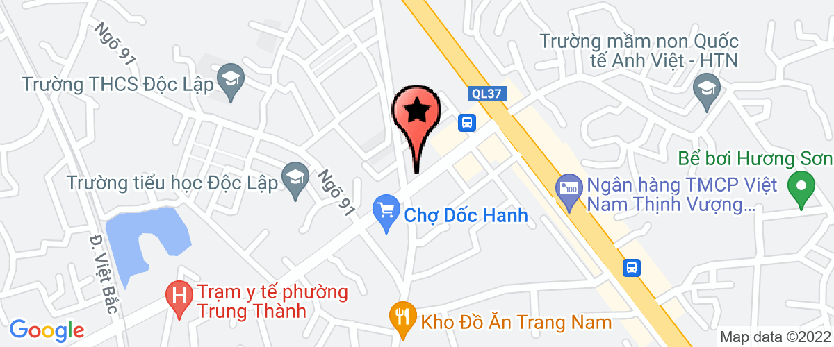 Bản đồ đến địa chỉ Công Ty TNHH Tư Vấn Và Đầu Tư Xây Dựng Kinh Bắc