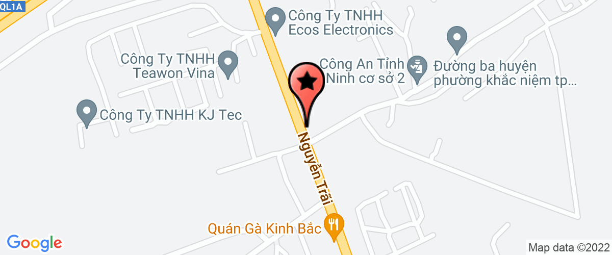 Bản đồ đến địa chỉ Công Ty TNHH Môi Trường Thái Dương