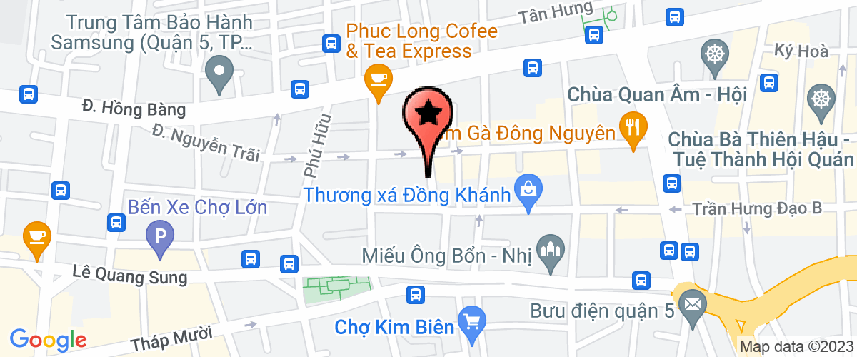 Bản đồ đến địa chỉ Công Ty TNHH Một Thành Viên Trần Thu Vân