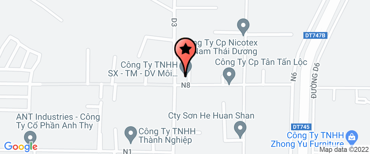 Bản đồ đến địa chỉ Công Ty TNHH Sản Xuất Thương Mại Dịch Vụ Môi Trường Việt Xanh