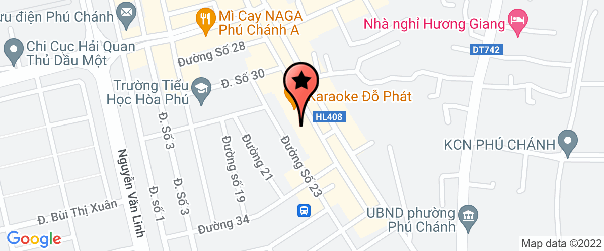 Bản đồ đến địa chỉ Công Ty TNHH Xuất Nhập Khẩu Hân Phát