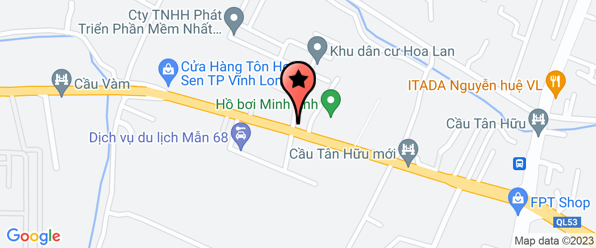Bản đồ đến địa chỉ Công Ty Xăng Dầu Vĩnh Long - Chi Nhánh Cửa Hàng Xăng Dầu Số 32